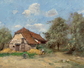 Paul Dsir Trouillebert - Le faucheur prs de la ferme.webp