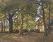 Eine Taverne im Wald - Paul Eduard Crodel — Ansicht des Kunstwerks