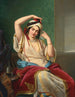 Una bellezza di harem al suo toilette - Paul Emil Jacobs — vista dell’opera