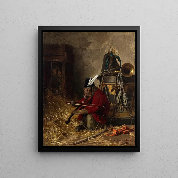 Paul Friedrich Meyerheim - Geigender Affe.webp