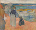 Strandszene - Paul Gauguin — Ansicht des Kunstwerks