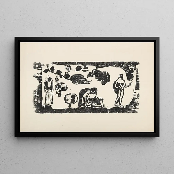 Paul Gauguin - Femmes Animaux et Feuillages.webp