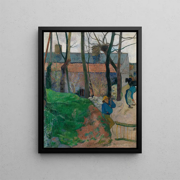 Paul Gauguin - Huser in Le Pouldu.webp