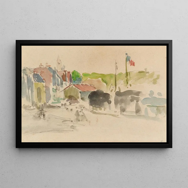Paul Gauguin - Le Village.webp