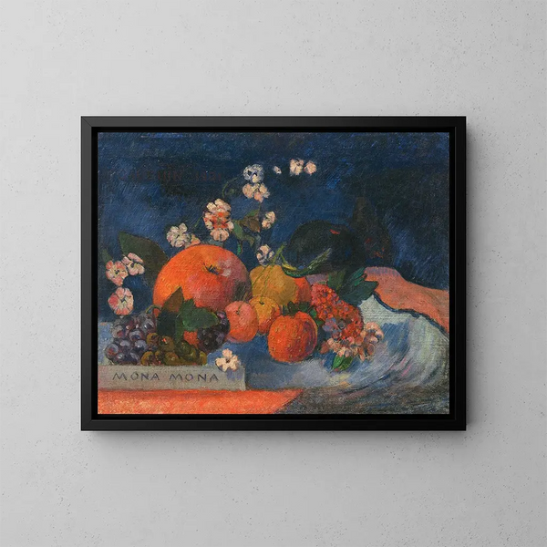 Mona Lisa - Paul Gauguin — gerahmtes Bild an der Wand
