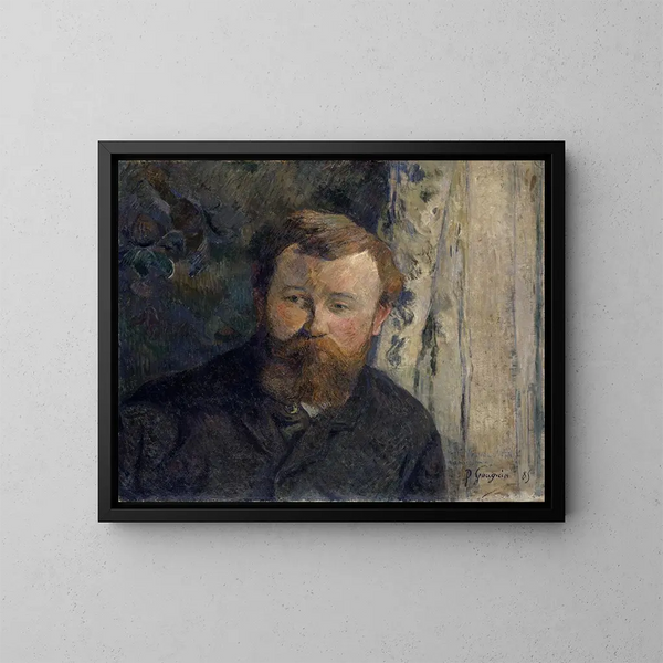 Portrait des Künstlers Achille GranchiTaylor - Paul Gauguin — gerahmtes Bild an der Wand