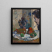 Naturmorte mit Laval-Profil - Paul Gauguin — gerahmtes Bild an der Wand