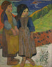 Due Bretonne sulla riva del mare - Paul Gauguin — vista dell’opera