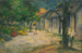 Village in Martinica Donne e capra nel villaggio - Paul Gauguin — vista dell’opera