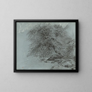Paul Huet - A Wild Beech in Full Leaf.webp