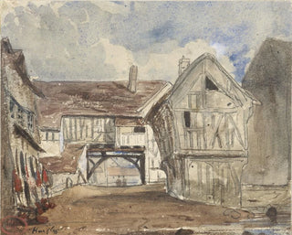 Paul Huet - Gezicht te Honfleur.webp