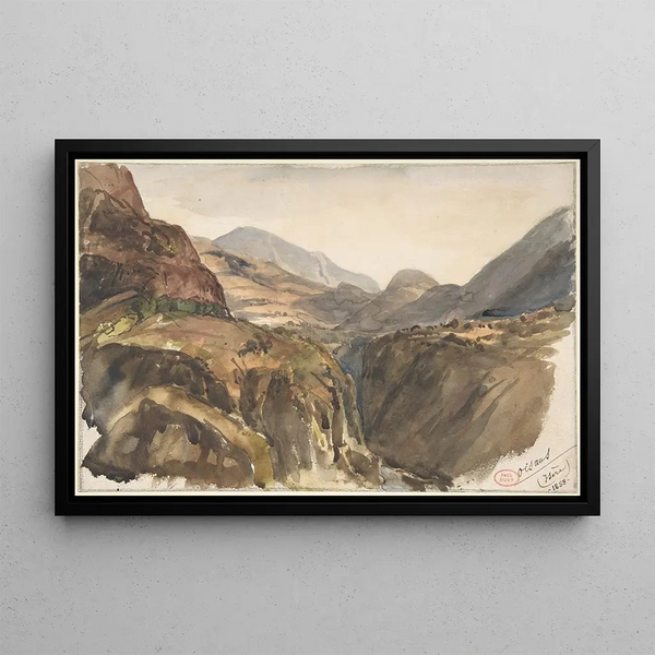 Paul Huet - Mountain View at Oisans Isre.webp