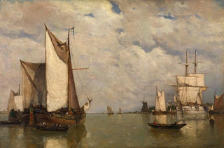 Paul Jean Clays - Calm before the Storm at Dordrecht.webp