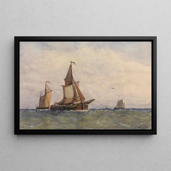 Paul Jean Clays - Seascape.webp