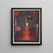 Herbstblumen - Paul Klee — gerahmtes Bild an der Wand