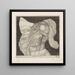 Invention comique 4 - Paul Klee — gerahmtes Bild an der Wand