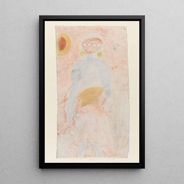 Beginning at the cabaret - Paul Klee — framed artwork on a wall