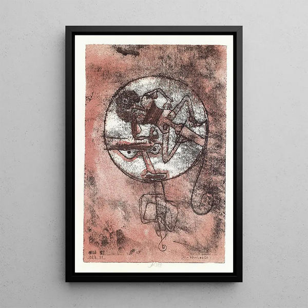 L'Amoureux - Paul Klee — framed artwork on a wall