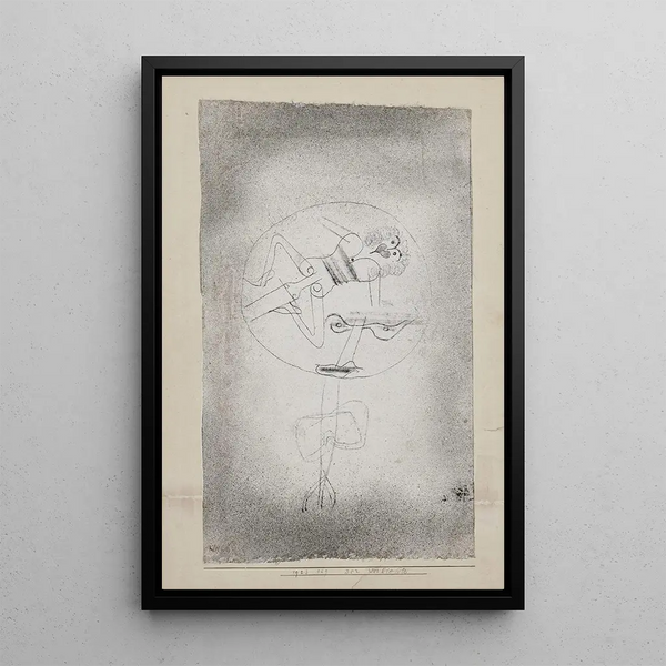 L'amoureux - Paul Klee — framed artwork on a wall