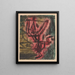 Clown di fuoco I Clown di fuoco - Paul Klee — quadro incorniciato alla parete