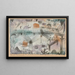 Im Reich der Luft - Paul Klee — gerahmtes Bild an der Wand