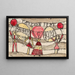 Fête des Lanternes Bauhaus - Paul Klee — gerahmtes Bild an der Wand