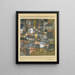 Germania del Nord - Paul Klee — quadro incorniciato alla parete