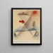 Sonnerie - Paul Klee — gerahmtes Bild an der Wand