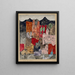 Cité des Églises - Paul Klee — gerahmtes Bild an der Wand