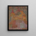 Château de la ville de Kr - Paul Klee — quadro incorniciato alla parete