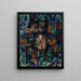 Stillleben mit Distelblume - Paul Klee — gerahmtes Bild an der Wand