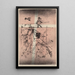 Der Seiltänzer - Paul Klee — gerahmtes Bild an der Wand