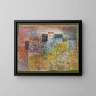 Avant-printemps - Paul Klee — quadro incorniciato alla parete