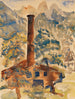 Landschaft mit Fabrik - Paul Kleinschmidt — Ansicht des Kunstwerks