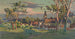 Dorf mit einer Kirche - Paul Léon Félix Schmitt — Ansicht des Kunstwerks