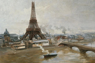 Paul Louis Delance - La tour Eiffel et le ChampdeMars.webp