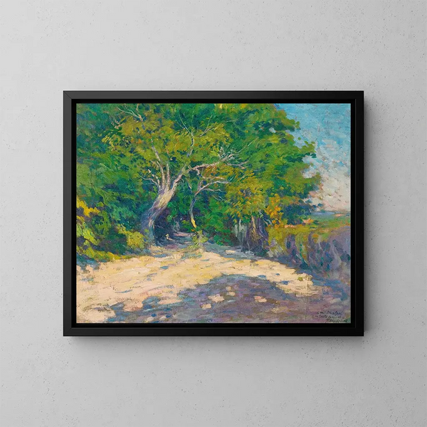 Paesaggio - Paul Madeline — quadro incorniciato alla parete