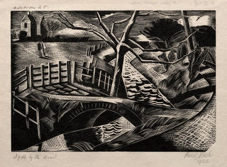 Paul Nash - Dyke by the Road.webp