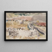 Paesaggio dell'Oxfordshire - Paul Nash — quadro incorniciato alla parete