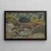 Terre torturée boue - Paul Nash — framed artwork on a wall