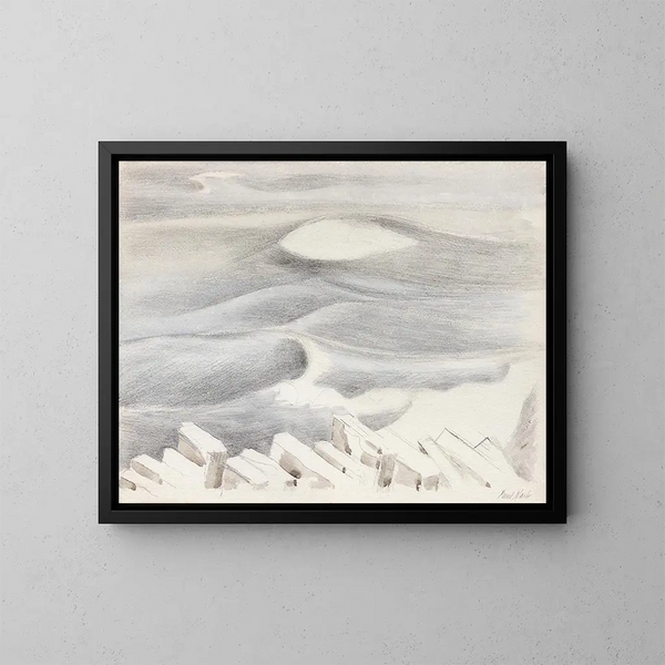 Onde - Paul Nash — quadro incorniciato alla parete