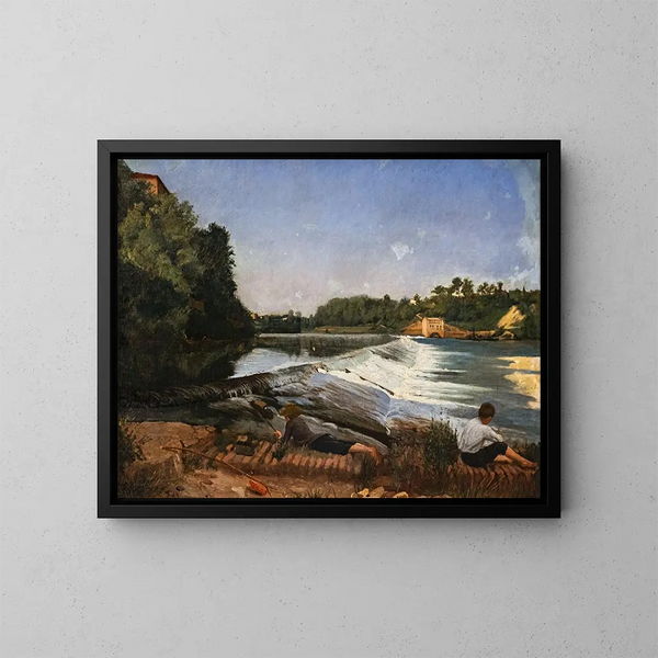 Chemin de Rabastens - Paul Prouho — gerahmtes Bild an der Wand
