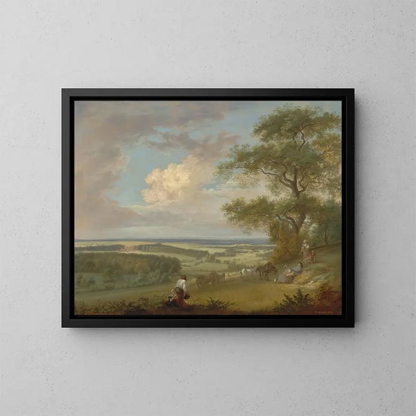 Hackwood Park, Hampshire - Paul Sandby — quadro incorniciato alla parete
