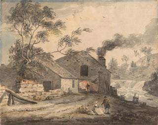 Paul Sandby - Iron Forge on the River Kent Westmorland.webp