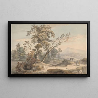 Paul Sandby - Italianate Landscape with Travellers no 2.webp