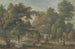 Il giardino della casa di Thomas Sandby a Englefield Green vicino a Windsor - Paul Sandby — vista dell’opera