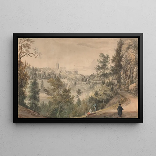 Paul Sandby - View of Richmond Castle Yorkshire.webp