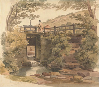 Paul Sandby Munn - The Sluice Gate near Slough.webp
