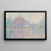 Auxerre, la rivière - Paul Signac — quadro incorniciato alla parete