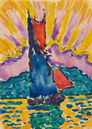 Paul Signac - Coucher De Soleil.webp